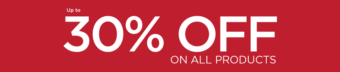 Up To 30% OFF On All Products